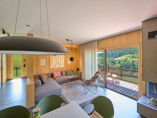 Das Wohnzimmer mit Aussicht