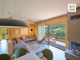 Das Wohnzimmer mit Aussicht
