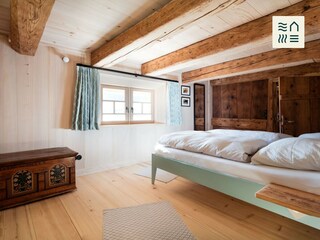Schlafkammern mit eigens designten Betten