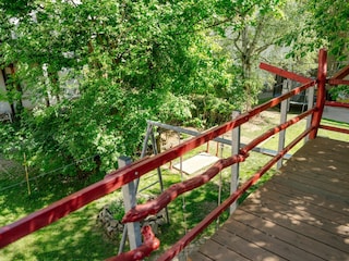 Blick von der Terrasse.