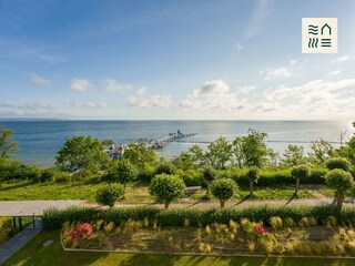 Blick vom Balkon
