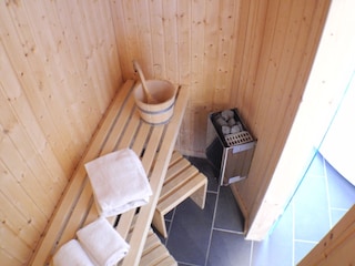 ... Dusche, wohltuender Sauna ...