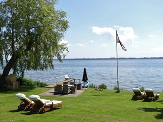 Entspannen Sie bei Wellenrauschen direkt am Wittensee.