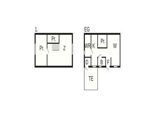 Vakantiehuis Kyrkhult Grondplan 4