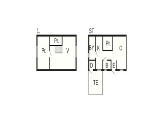 Vakantiehuis Kyrkhult Grondplan 5