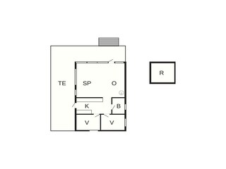 Maison de vacances Lumsås Plan d'étage 2