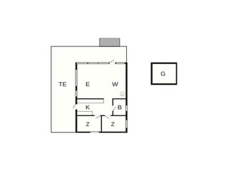 Ferienhaus Lumsås Grundriss 3