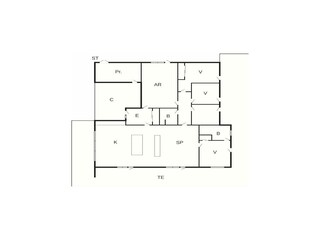 Holiday house Lynderup Floor Plan 2