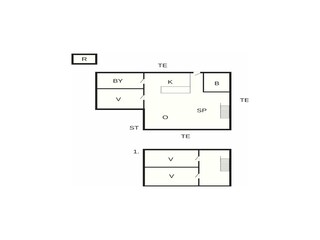 Holiday house Sønderballe Floor Plan 3