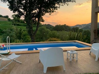 Casa de vacaciones Fermignano Grabación al aire libre 2