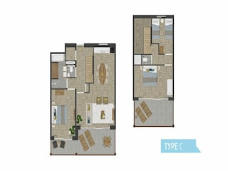 Appartement Workum Plan d'étage 28