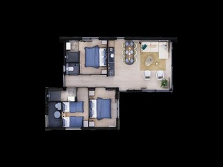 Villa Workum Grondplan 18