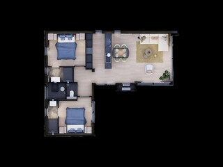 Villa Workum Grondplan 23