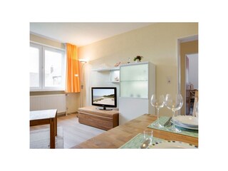 Wohnzimmer - Haus "Bernstein", Gorch-Fock-Weg 18, St. Peter-Bad