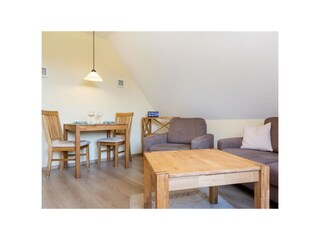 Wohnzimmer - Haus "Bernstein", Gorch-Fock-Weg 18, St. Peter-Bad