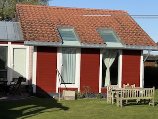 Hinteransicht Garten