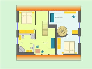 Ferienwohnung Gager Grundriss 12
