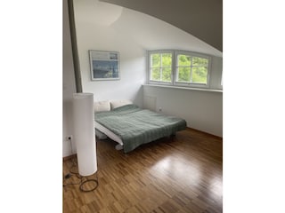 Schlafcouch in der Galerie
