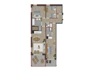 Apartment Workum Grundriss 20