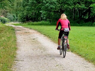 Radwege in der Natur