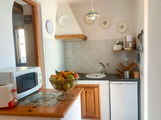 Rustic kitchen with Sicilian flair
