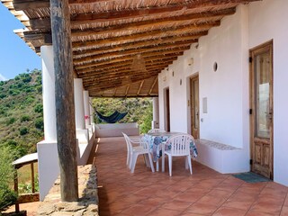 From bed straight onto the terrace