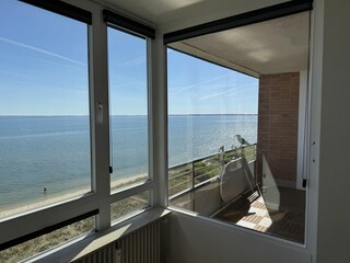 Panorama-Meerblick auf das Lister Watt