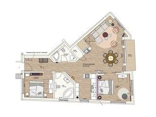 Appartement de vacances Binz Plan d'étage 20