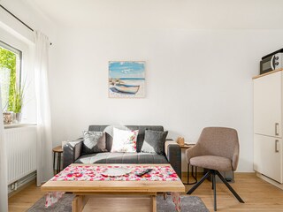 Wohnbereich, Sofaecke auch nutzbar als Essbereich