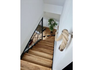 Treppe zum Giebelbereich
