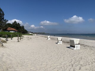 Feiner Sandstrand von Holnis.