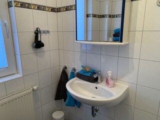 Das Duschbad im EG.