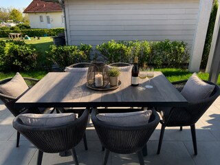 Der neue Terrassenplatz.
