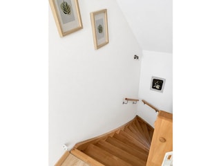 Treppenaufgang in den 1. Stock.