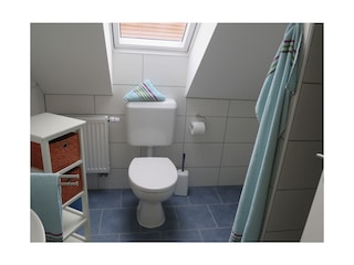 Das Duschbad im 1. Stock.