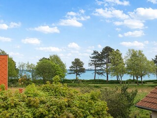 Meerblick aus dem Ferienhaus.