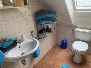 Duschbad im 1. Stock.