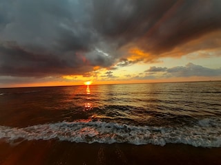Sonnenuntergang  am Meer
