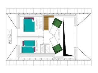 Maison de vacances Zawoja Plan d'étage 51