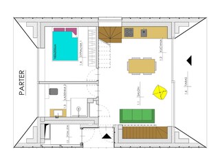 Vakantiehuis Zawoja Grondplan 53