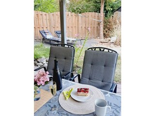 Päuschen im Garten
