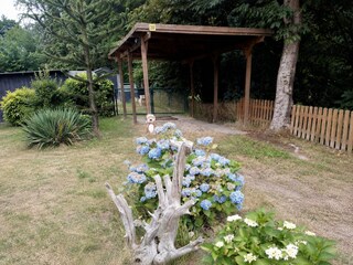 Carport am  Haus