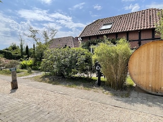 Parkplatz direkt am Haus