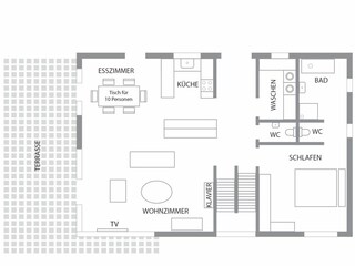 Casa de vacaciones Baiersbronn Plano de planta 23