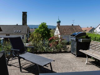Eigene Terrasse mit Grillmöglichkeit