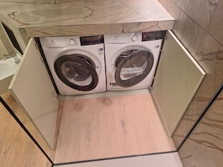 Washer and dryer