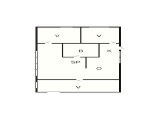 Holiday house Hornbæk Floor Plan 3
