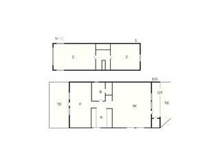 Ferienhaus Gatten Grundriss 3