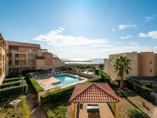 Appartement Valras-Plage Buitenaudio-opname 15