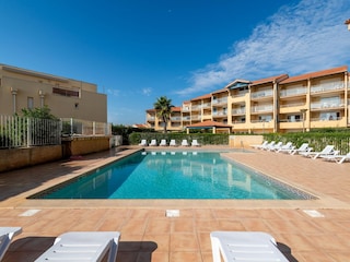 Apartamento Valras-Plage Grabación al aire libre 13